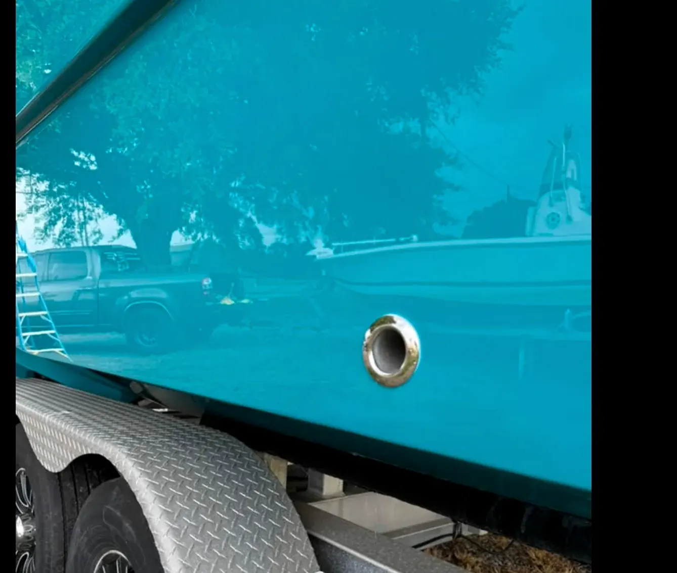 Boat detailing and marine finish care